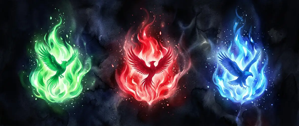 Elemental Phoenix Art 1