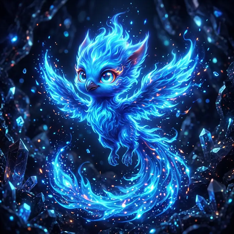 Ignis the Sapphire Phoenix